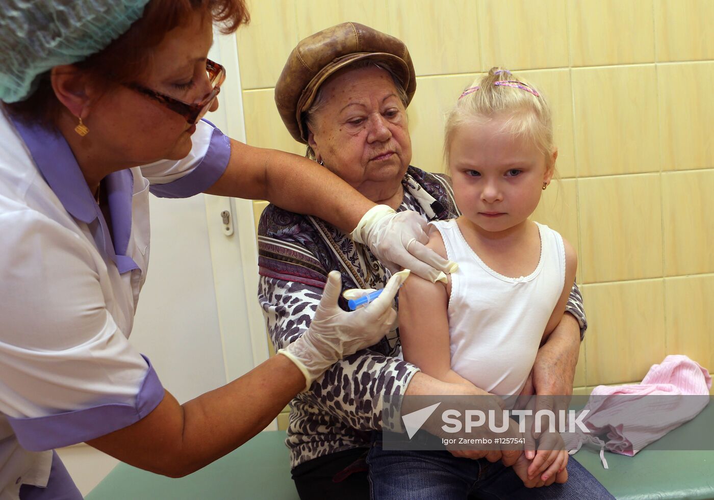 Flu vaccination in Kaliningrad