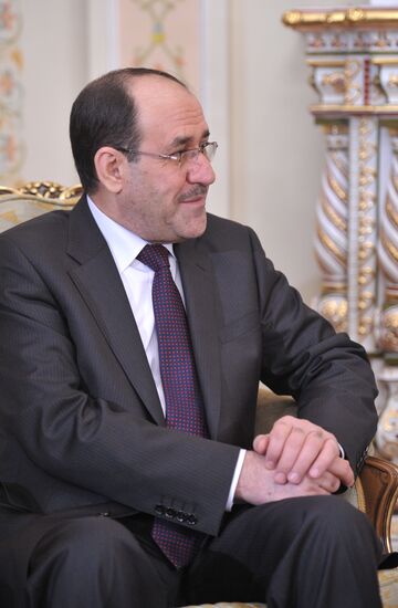Vladimir Putin meets with Nouri al-Maliki in Novo-Ogaryovo