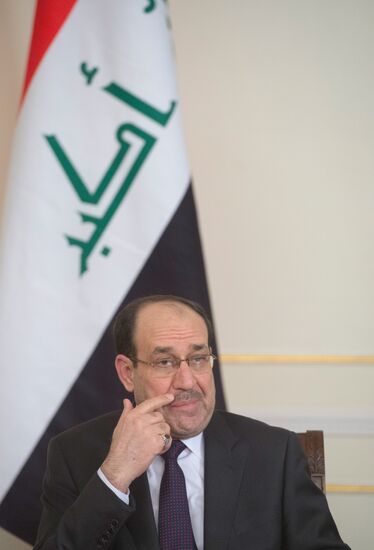 Vladimir Putin meets with Nouri al-Maliki in Novo-Ogaryovo