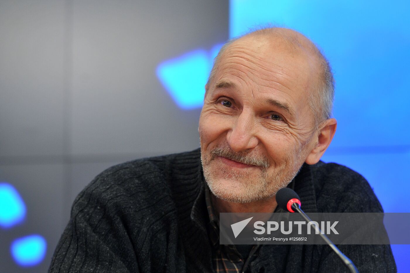 Press-conference of Peter Mamonov