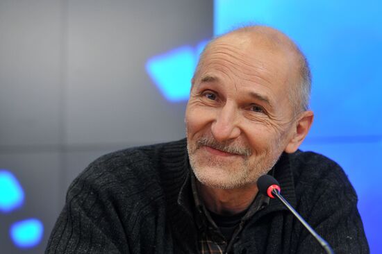 Press-conference of Peter Mamonov