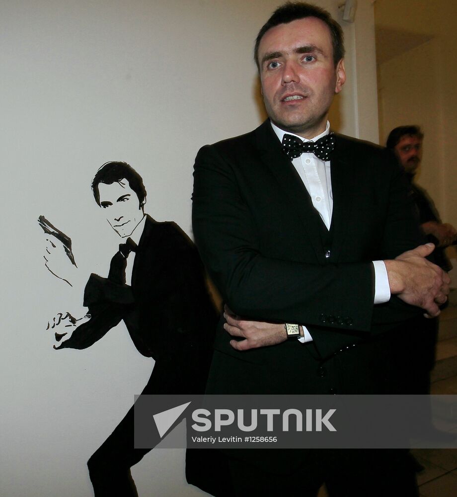 Opening multimedia Bond by GQ exhibition in Moscow