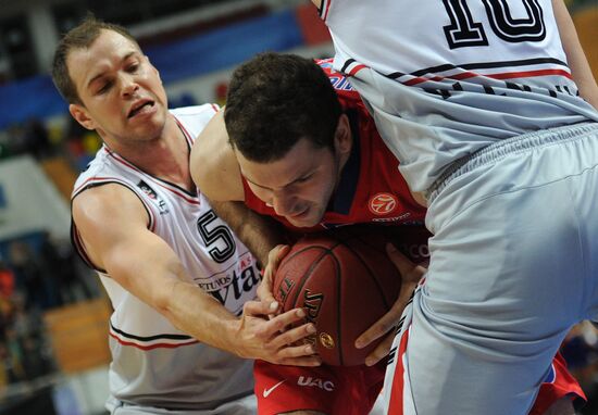 Basketball. Euroleague. CSKA vs. Lietuvos Rytas