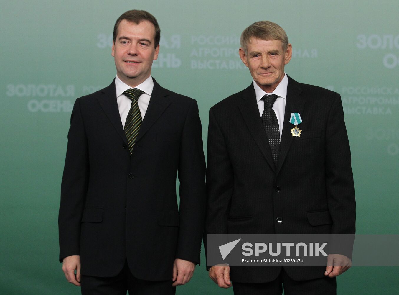 Dmitry Medvedev presents state awards to agro-industrial workers