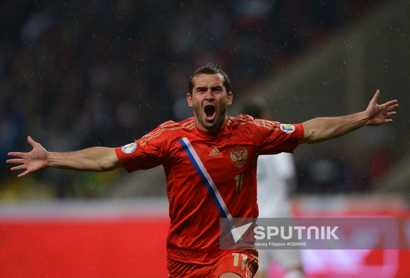 2014 FIFA World Cup qualification. Russia vs. Portugal