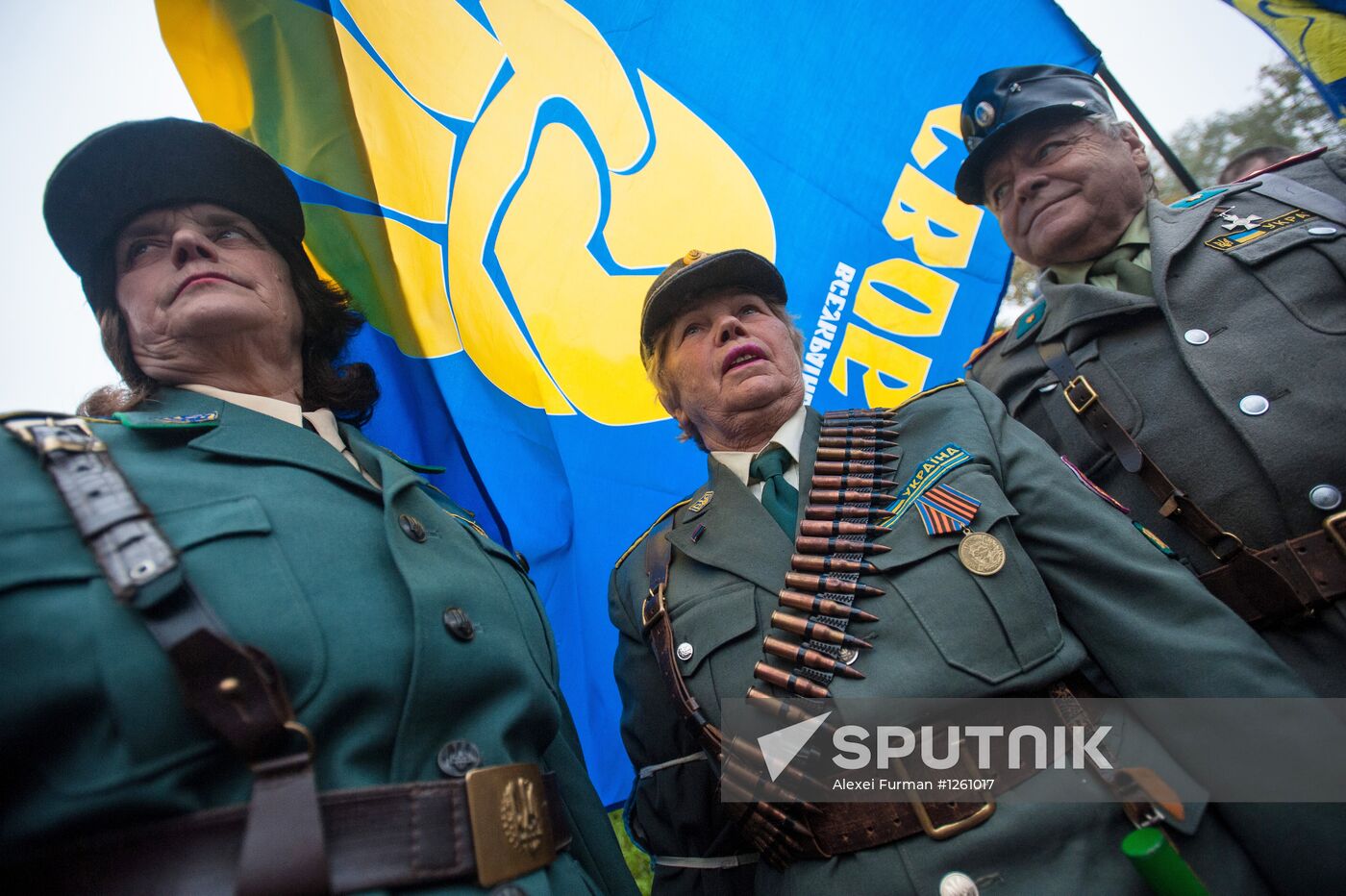 March on 70th anniversary of Ukrainian Insurgent Army