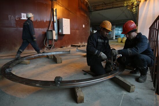 Boguchany Dam construction site