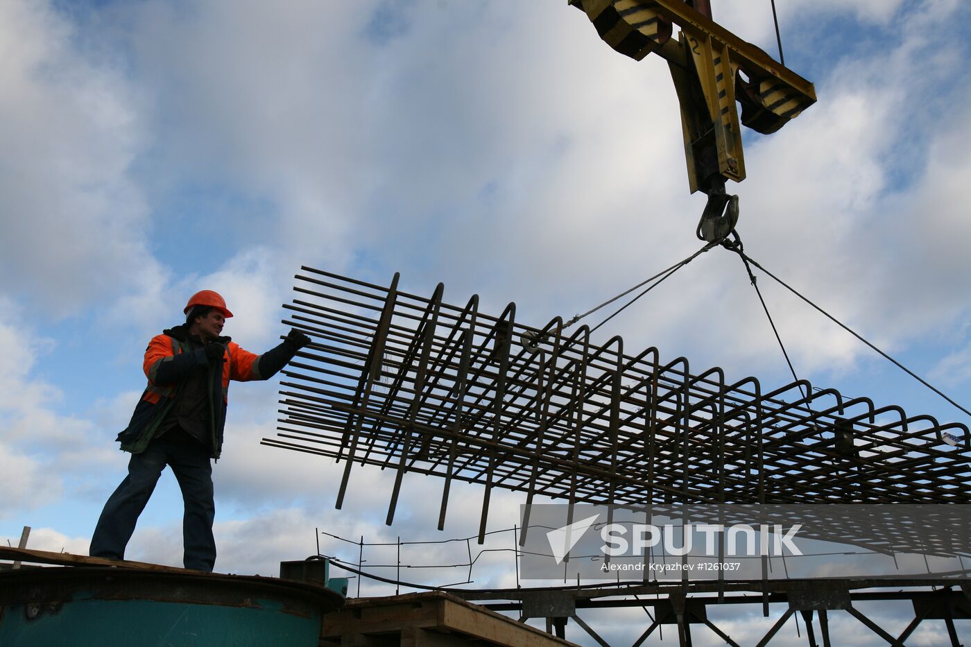 Boguchany Dam construction site