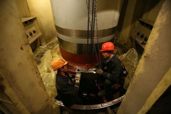 Boguchany Dam construction site