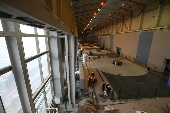 Boguchany Dam construction site