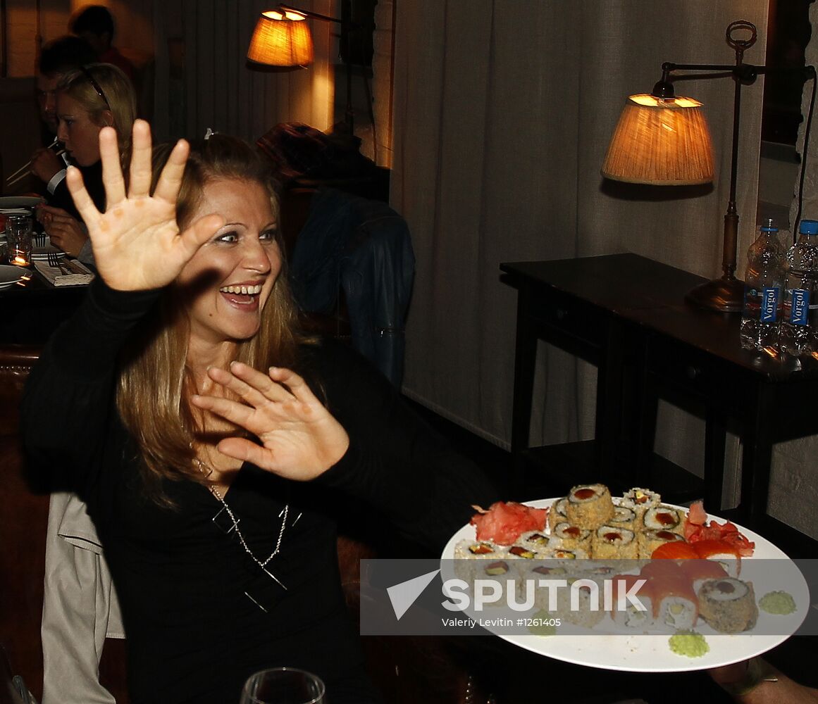 2012 Kremlin Cup opening party