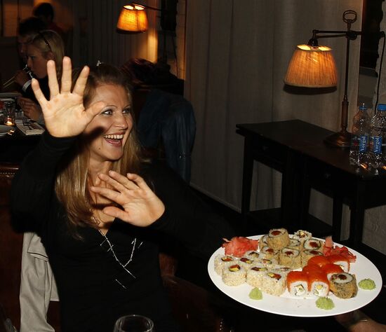 2012 Kremlin Cup opening party