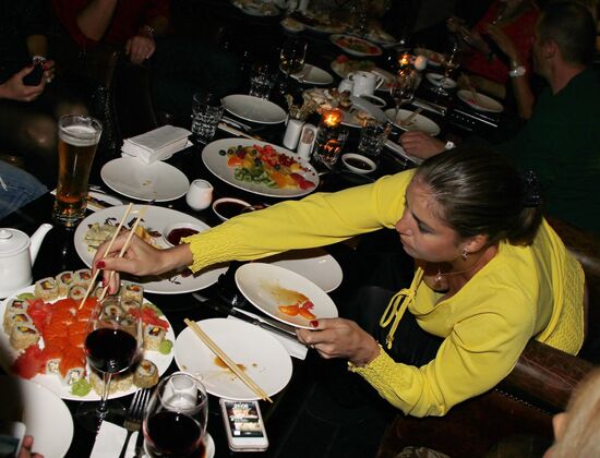 2012 Kremlin Cup opening party
