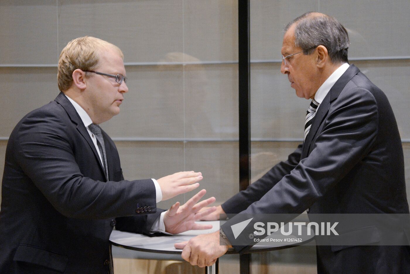 Sergei Lavrov's working visit to Luxemburg