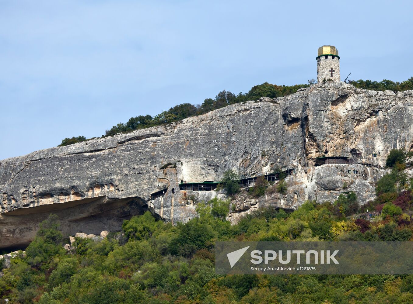 Shuldan cave monastery in Crimea