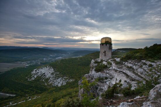 Shuldan cave monastery in Crimea