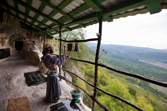 Shuldan cave monastery in Crimea