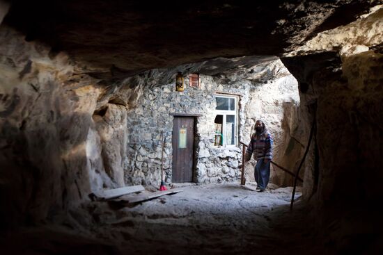 Shuldan cave monastery in Crimea