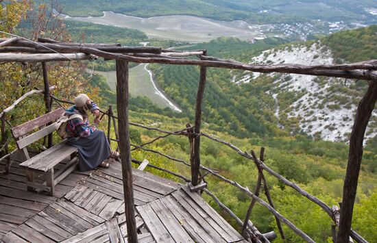 Shuldan cave monastery in Crimea