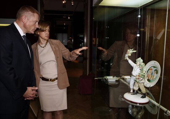 "Riga's Decorative Porcelain. 1925-1940" exhibition opening