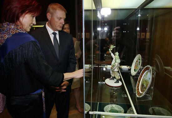 "Riga's Decorative Porcelain. 1925-1940" exhibition opening