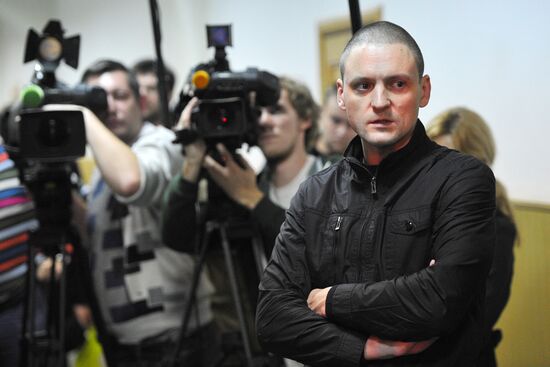 Sergei Udaltsov's aide charged with massive riots arrangements