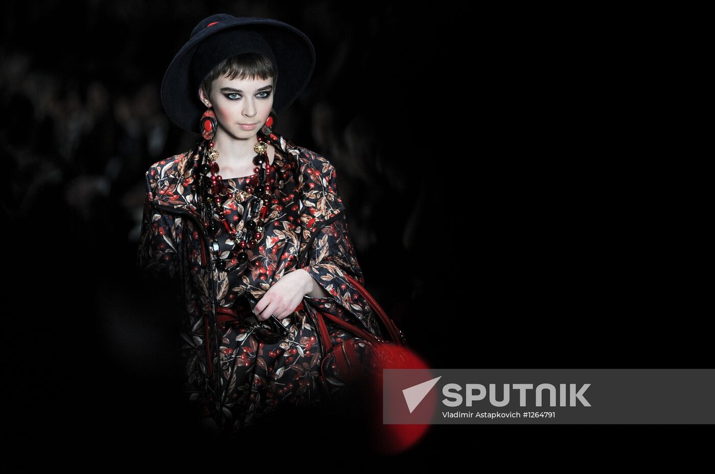 Slava Zaitsev showing in Mercedes-Benz Fashion Week Russia