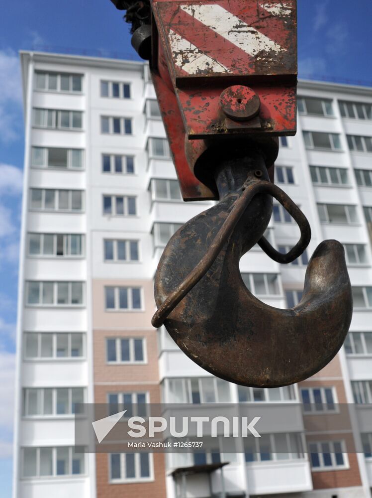 New Minister of Regional Development I.Slyunyayev in Krymsk