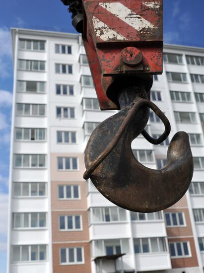 New Minister of Regional Development I.Slyunyayev in Krymsk