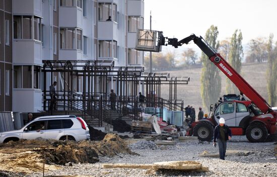 New Minister of Regional Development I.Slyunyayev in Krymsk