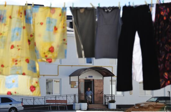 New Minister of Regional Development I.Slyunyayev in Krymsk