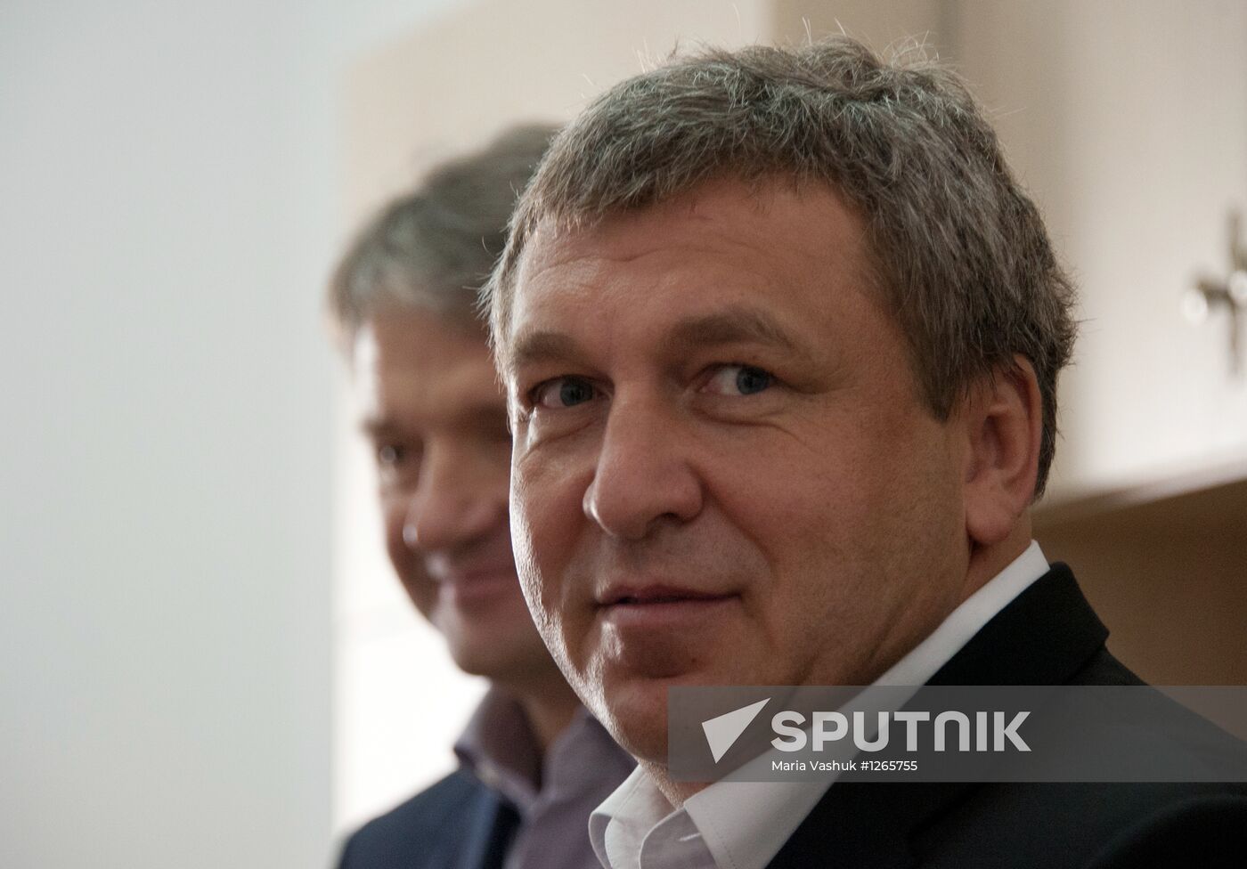 New Minister of Regional Development I.Slyunyayev in Krymsk