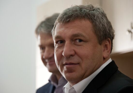 New Minister of Regional Development I.Slyunyayev in Krymsk
