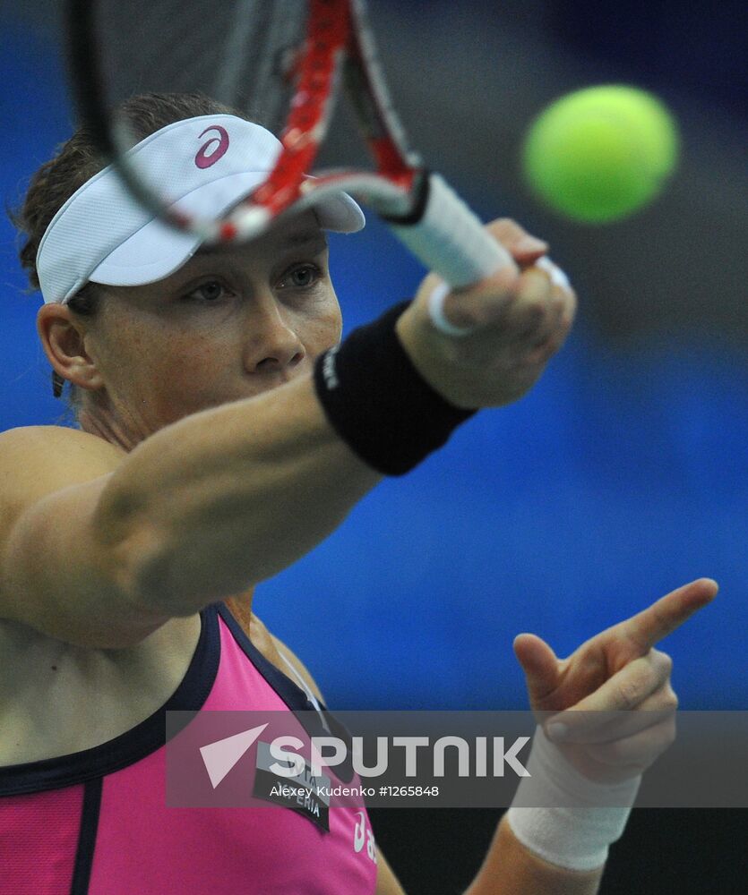 Kremlin Cup 2012 Tennis: Day Five