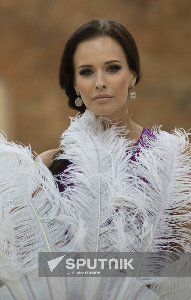 Participant in Miss Earth beauty pageant Natalya Pereverzeva