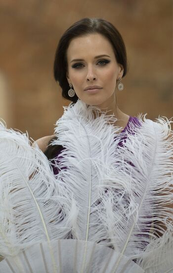 Participant in Miss Earth beauty pageant Natalya Pereverzeva