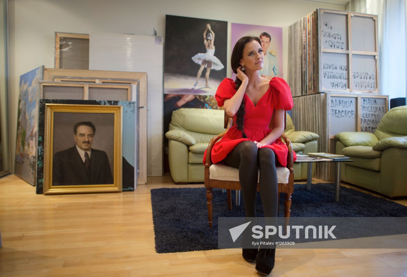 Participant in Miss Earth beauty pageant Natalya Pereverzeva