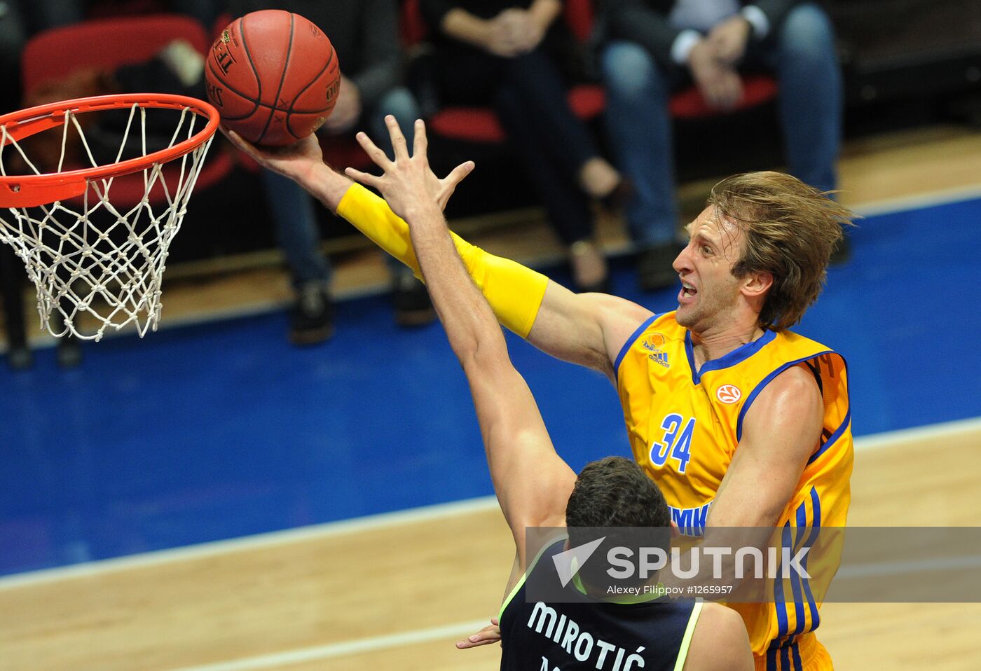 Euroleague Basketball. Khimki Moscow Region vs. Real Madrid