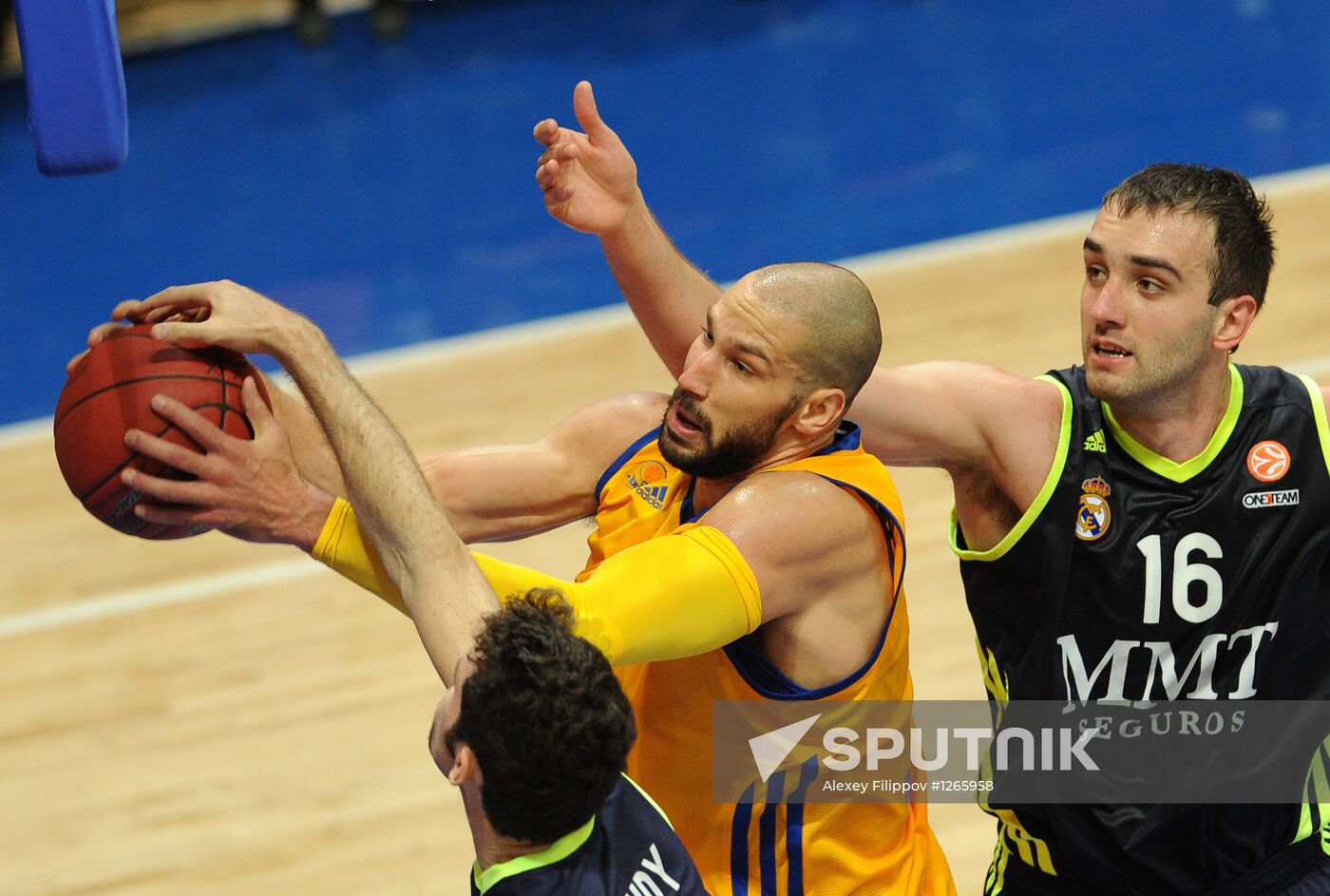 Euroleague Basketball. Khimki Moscow Region vs. Real Madrid