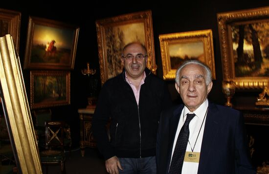 33rd Russian Antique Salon's private viewing
