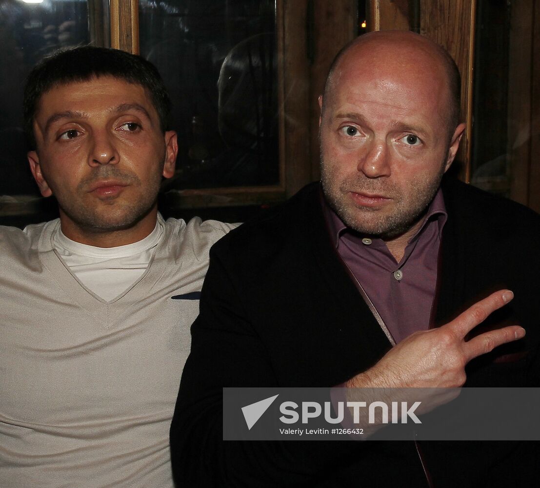 "Evening before the fireplace" with Grisha Urgant