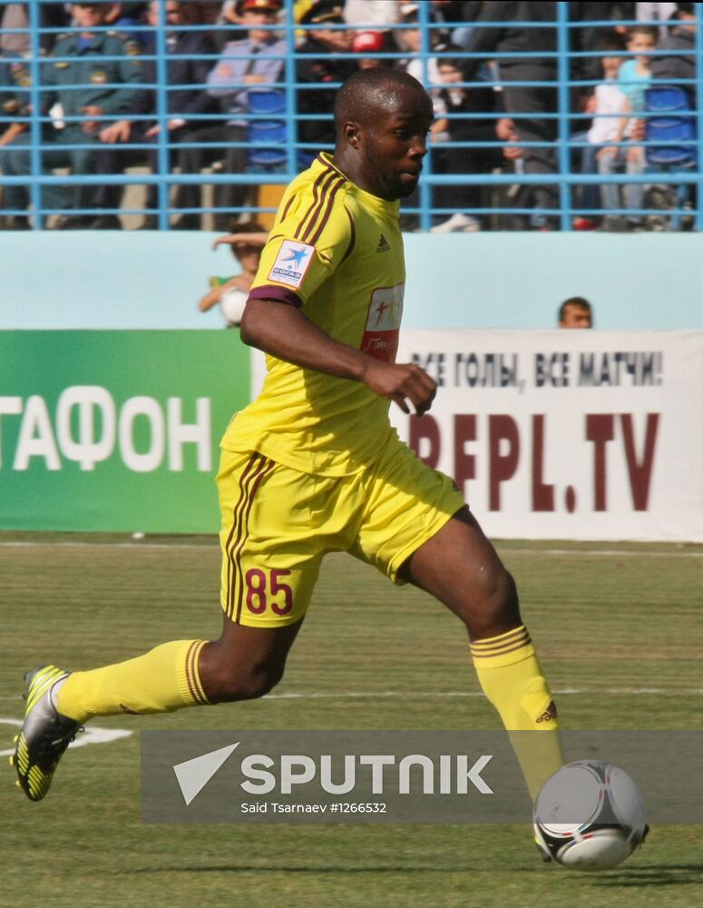 Football. Russian Premiere League. Anzhi vs. Spartak