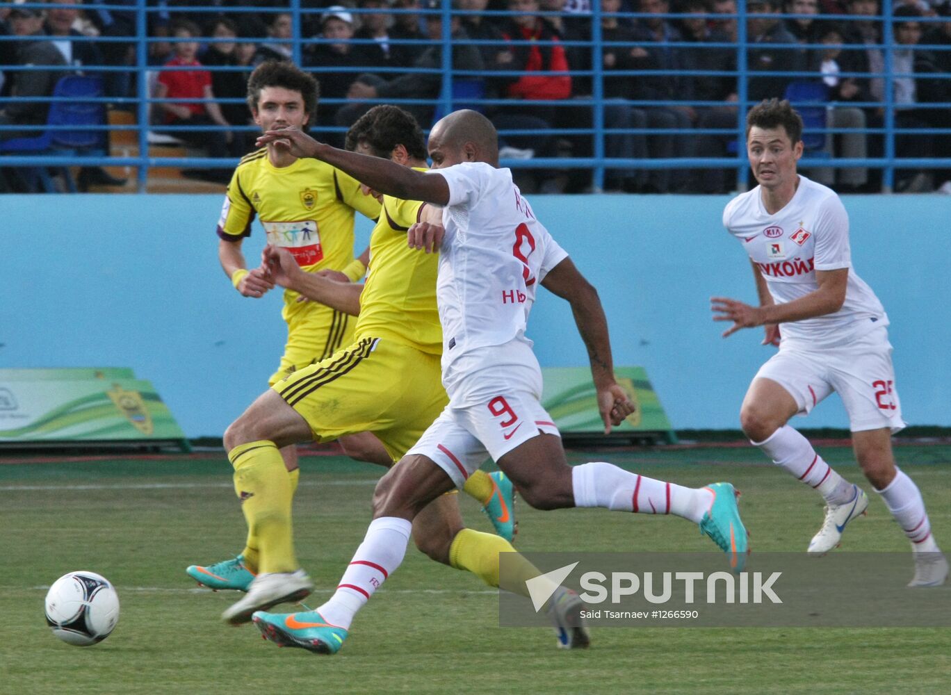 Football. Russian Premiere League. Anzhi vs. Spartak