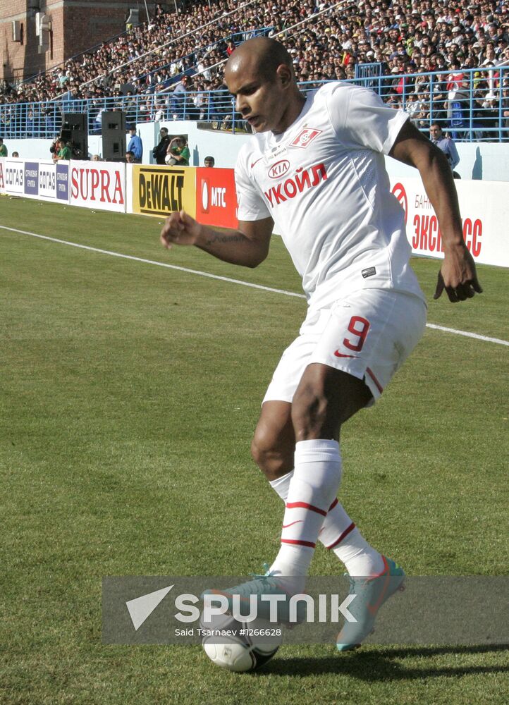 Football. Russian Premiere League. Anzhi vs. Spartak