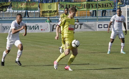 Football. Russian Premiere League. Anzhi vs. Spartak