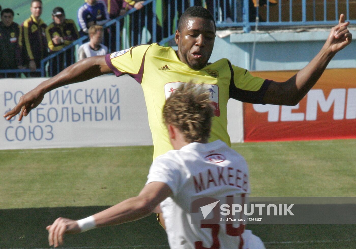 Football. Russian Premiere League. Anzhi vs. Spartak