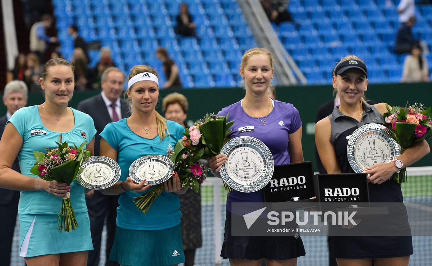 Tennis. Kremlin Cup 2012. Day 7