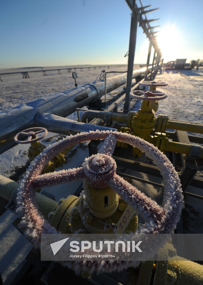 Launch of operation at Bovanenkovo gas field in Yamal-Nenets AO