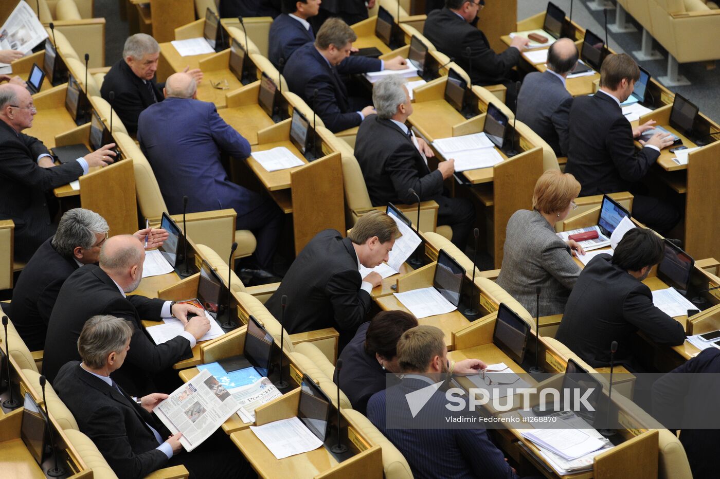 State Duma's plenary meeting