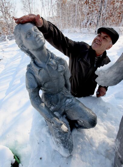 Collection of Soviet era sculptures